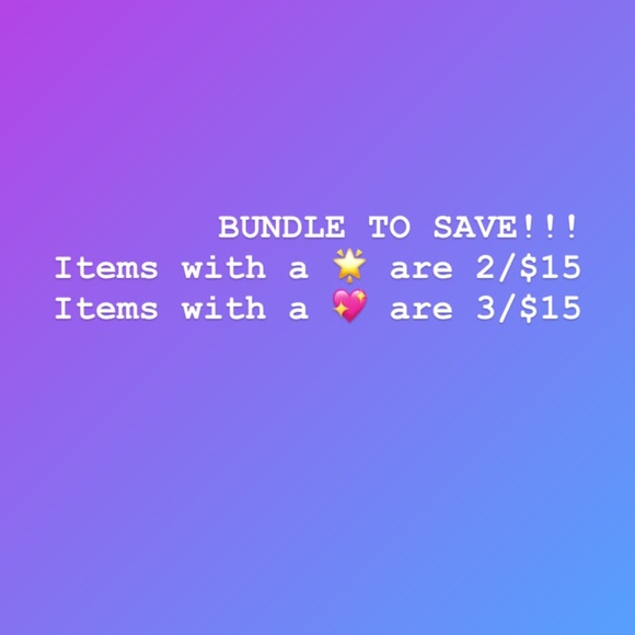 BUNDLE & SAVE! 🌟💖 - Picture 1 of 1